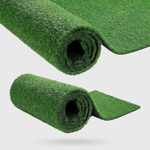 RizzLeaf 7 FT x 12 FT artificial grass turf 0.4 inch pile height with drainage