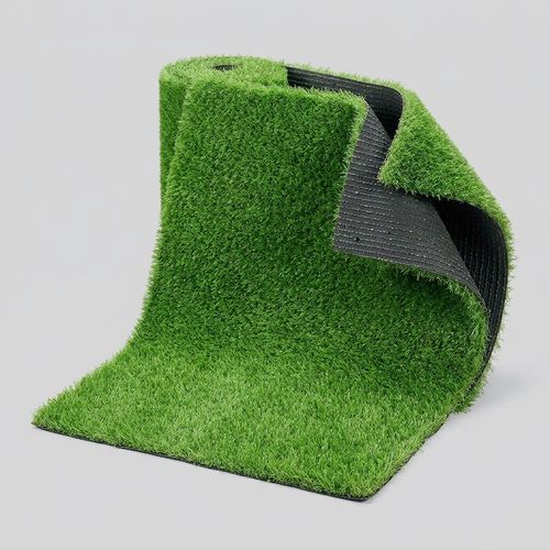 RizzLeaf 6.5 FT x 10 FT artificial grass turf with 1.38 inch pile height for patio